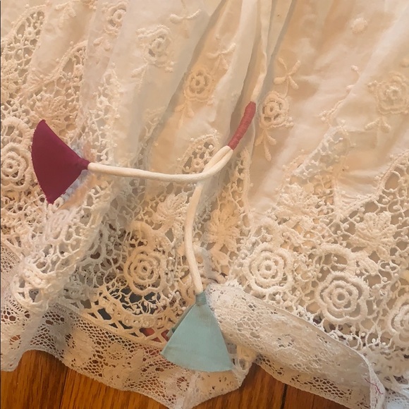 *SOLD* LoveShackFancy White Lace Skirt - Picture 4 of 8